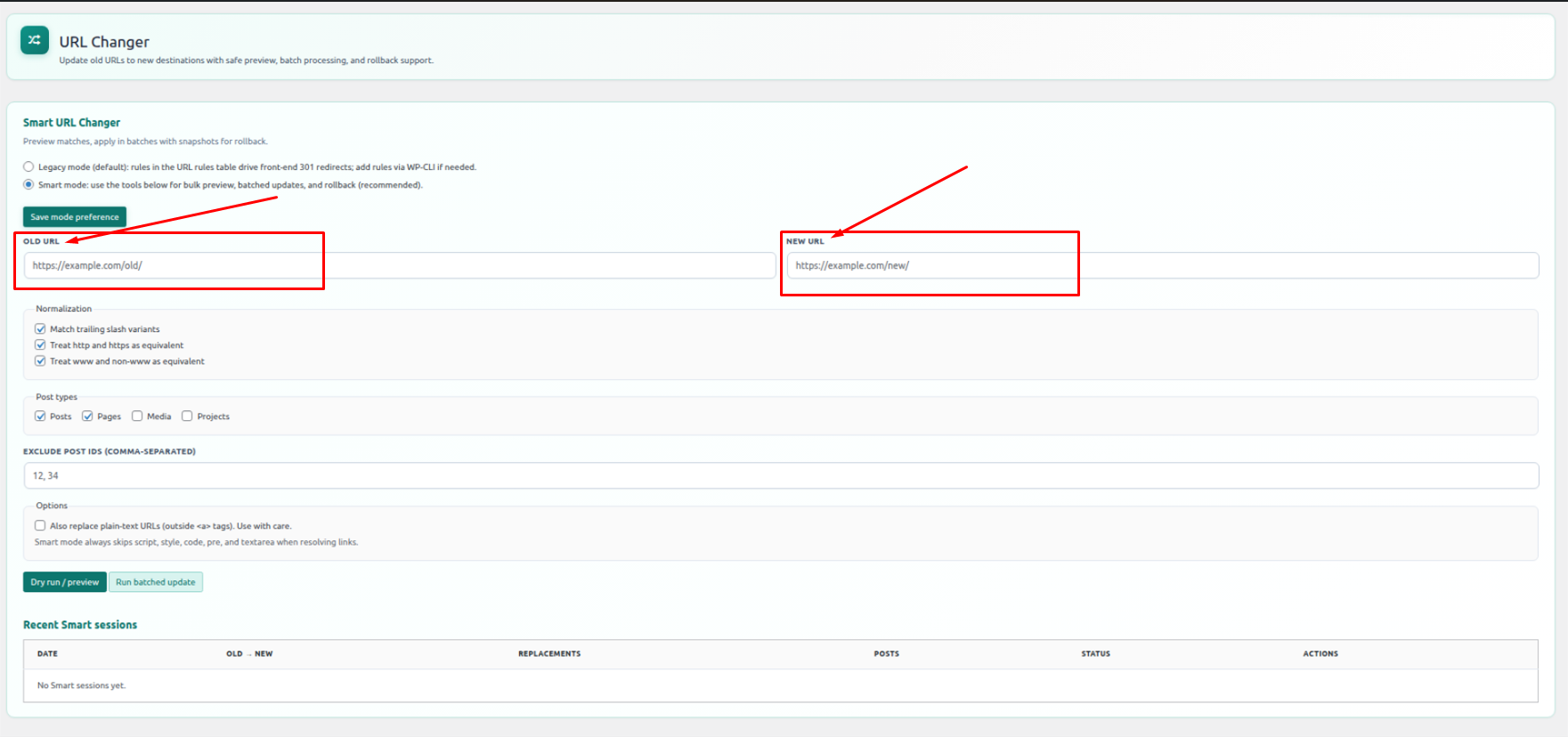 Interlinkify URL changer