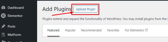 Upload Interlinkify plugin ZIP file